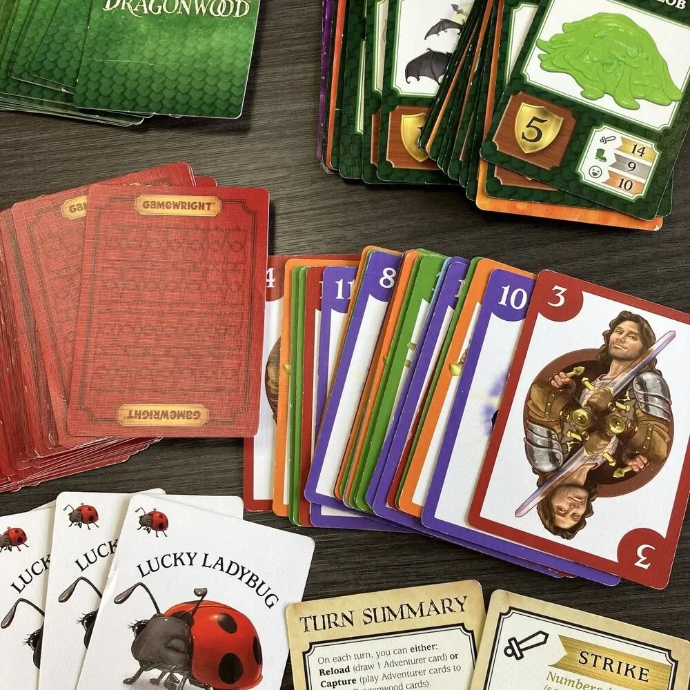 Dragonwood, A Game Of Dice And Daring By Gamewright Games Complete EUC